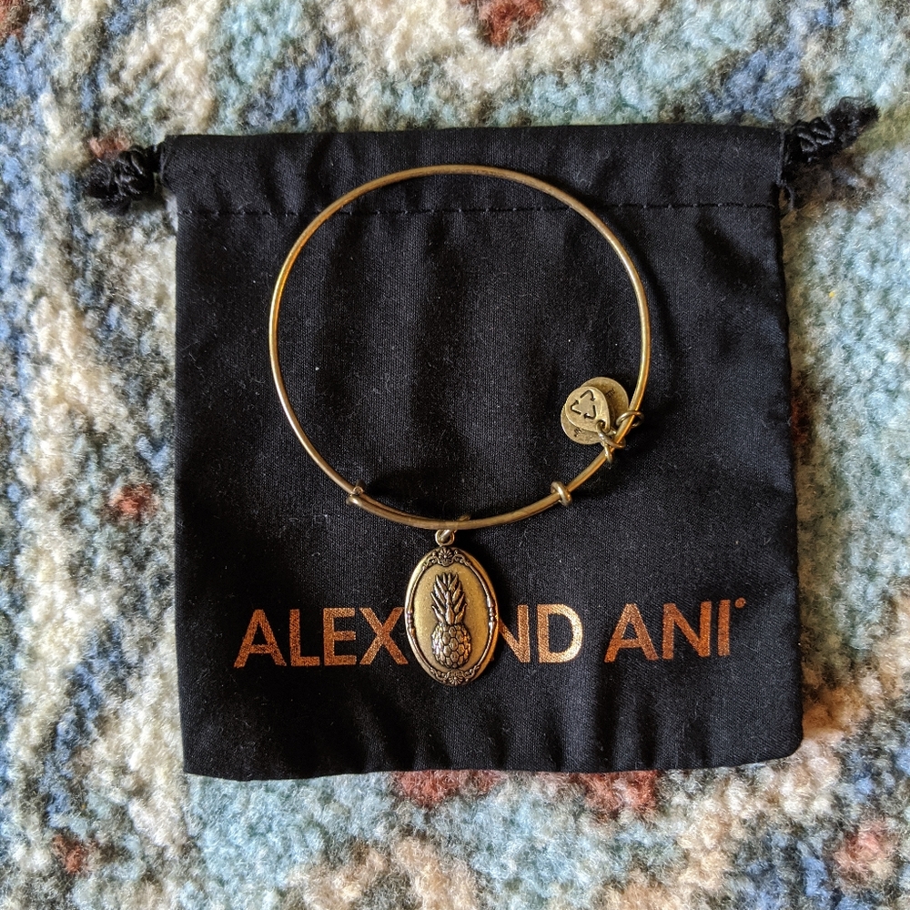 Alex and Ani Pineapple Bracelet